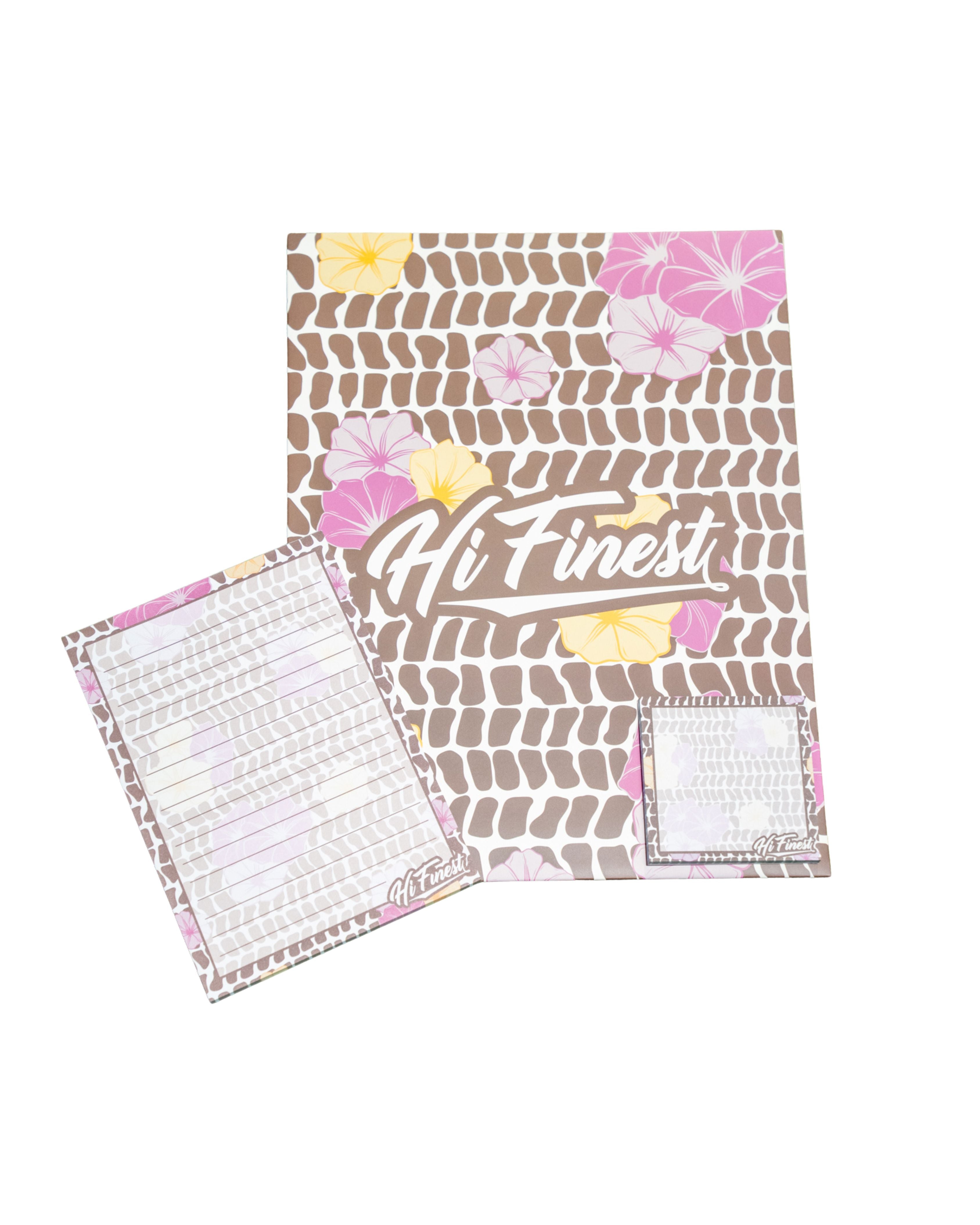 HEBREW HIBISCUS STATIONARY SET Backpack Hawaii's Finest 