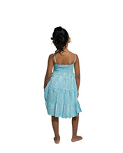 HELICONIA KEIKI BLUE & WHITE DRESS Shirts Hawaii's Finest 