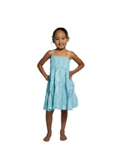 HELICONIA KEIKI BLUE & WHITE DRESS Shirts Hawaii's Finest XX-SMALL 