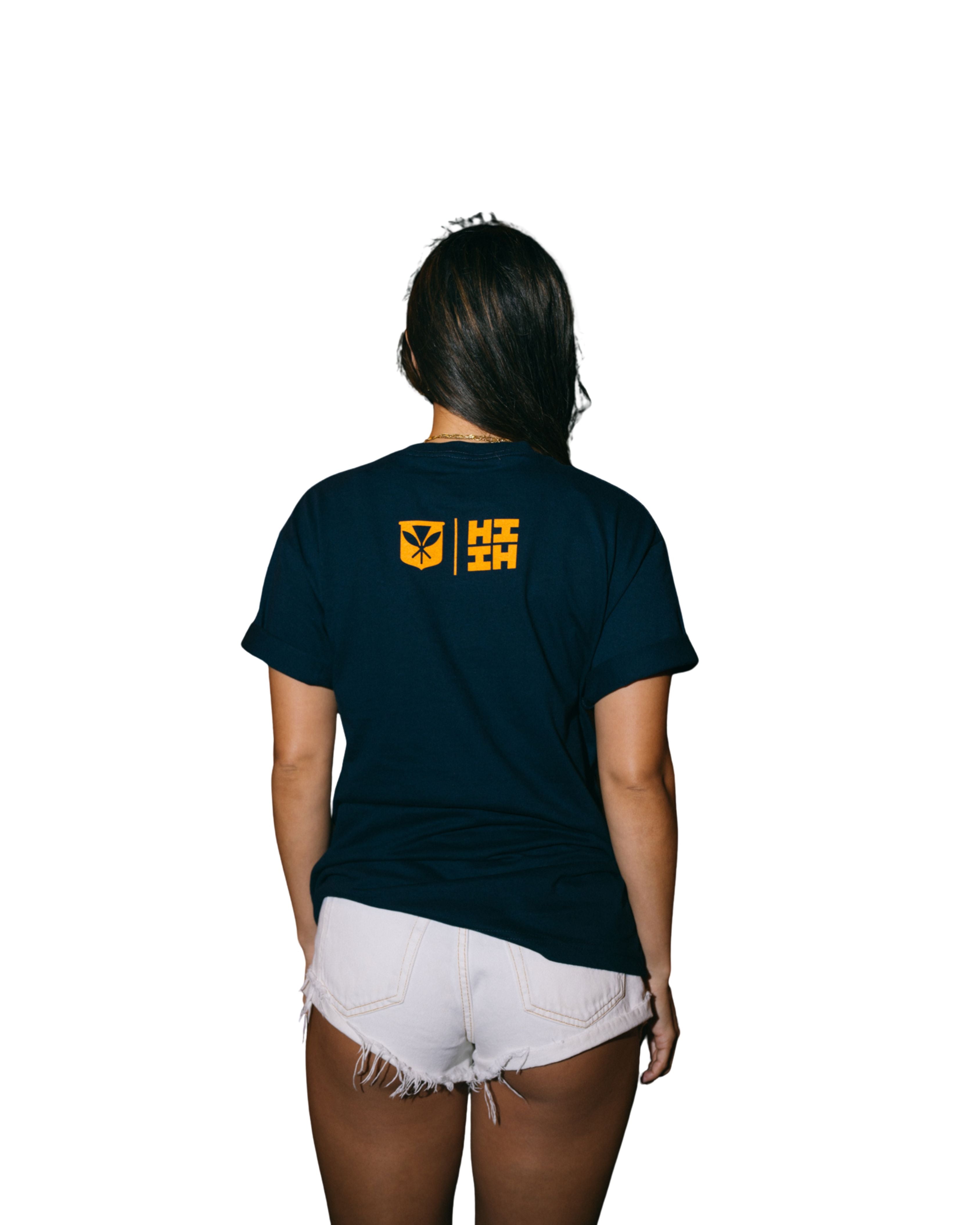 HI KAMEHAMEHA NAVY T-SHIRT Shirts Hawaii's Finest 