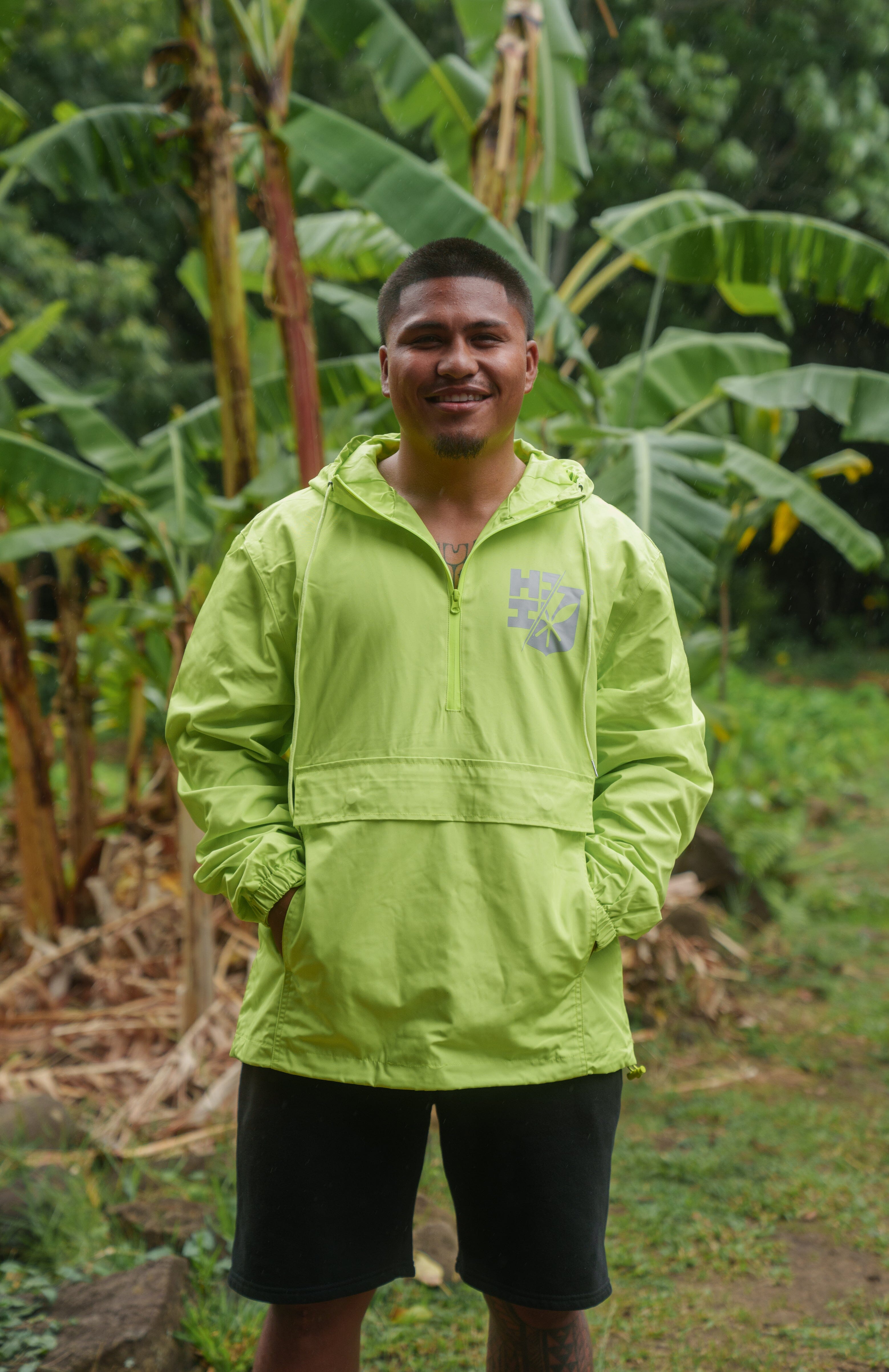 HI-VIS LOGOS RAIN JACKET – Hawaii's Finest