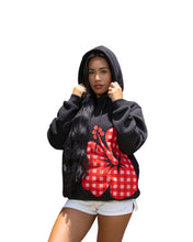 HIBISCUS RED PALAKA WOMEN'S HOODIE Jacket Hawaii's Finest X-SMALL 