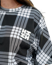 HIFI LOGO BLACK & WHITE PALAKA TEE Shirts Hawaii's Finest 