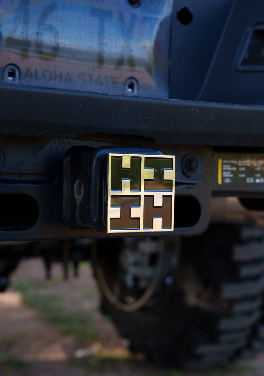 HIFI LOGO TOW HITCH COVER Hawaii's Finest