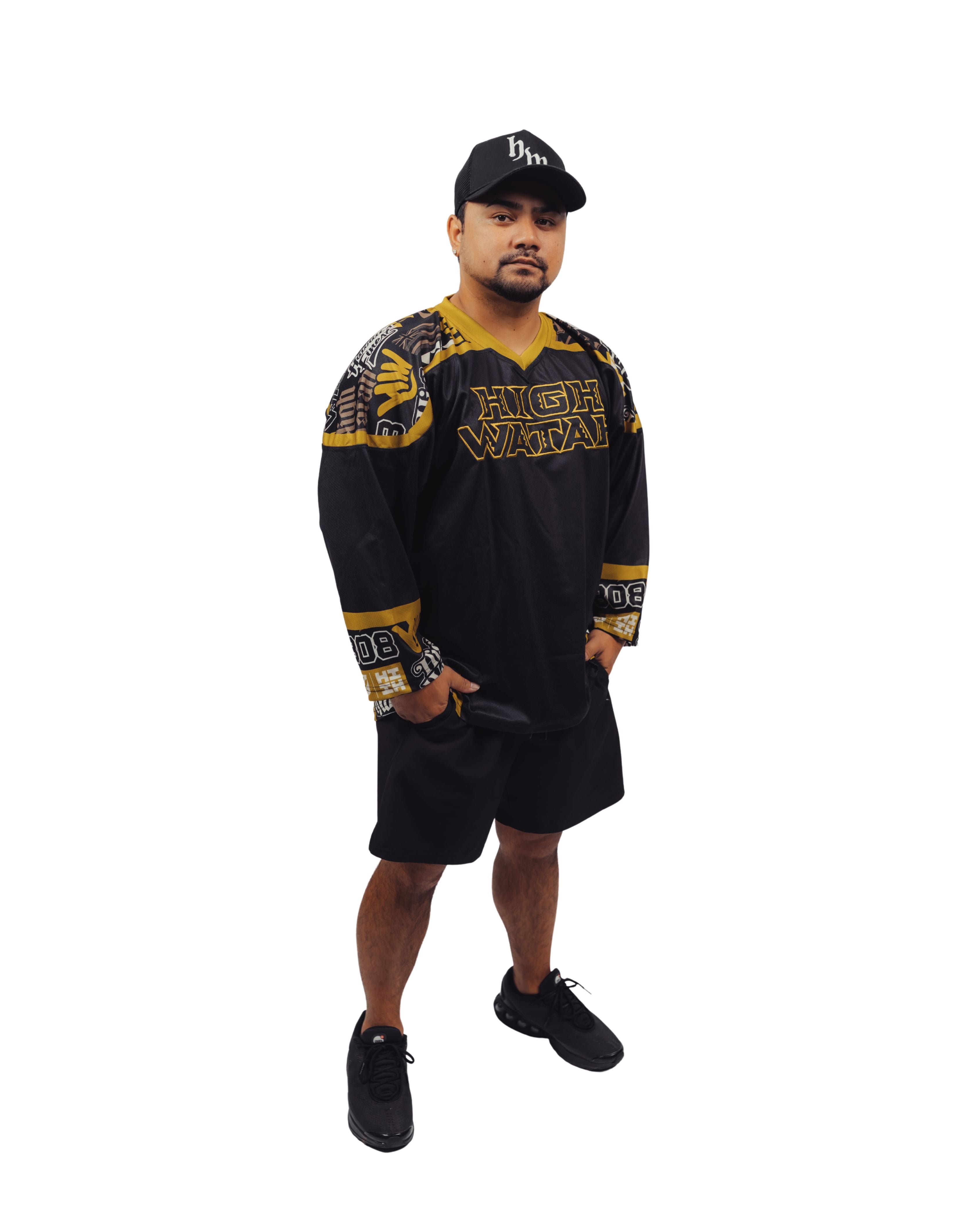 HIGH WATAH HOCKEY JERSEY (ALL SALES FINAL) Jersey Hawaii's Finest X-SMALL 