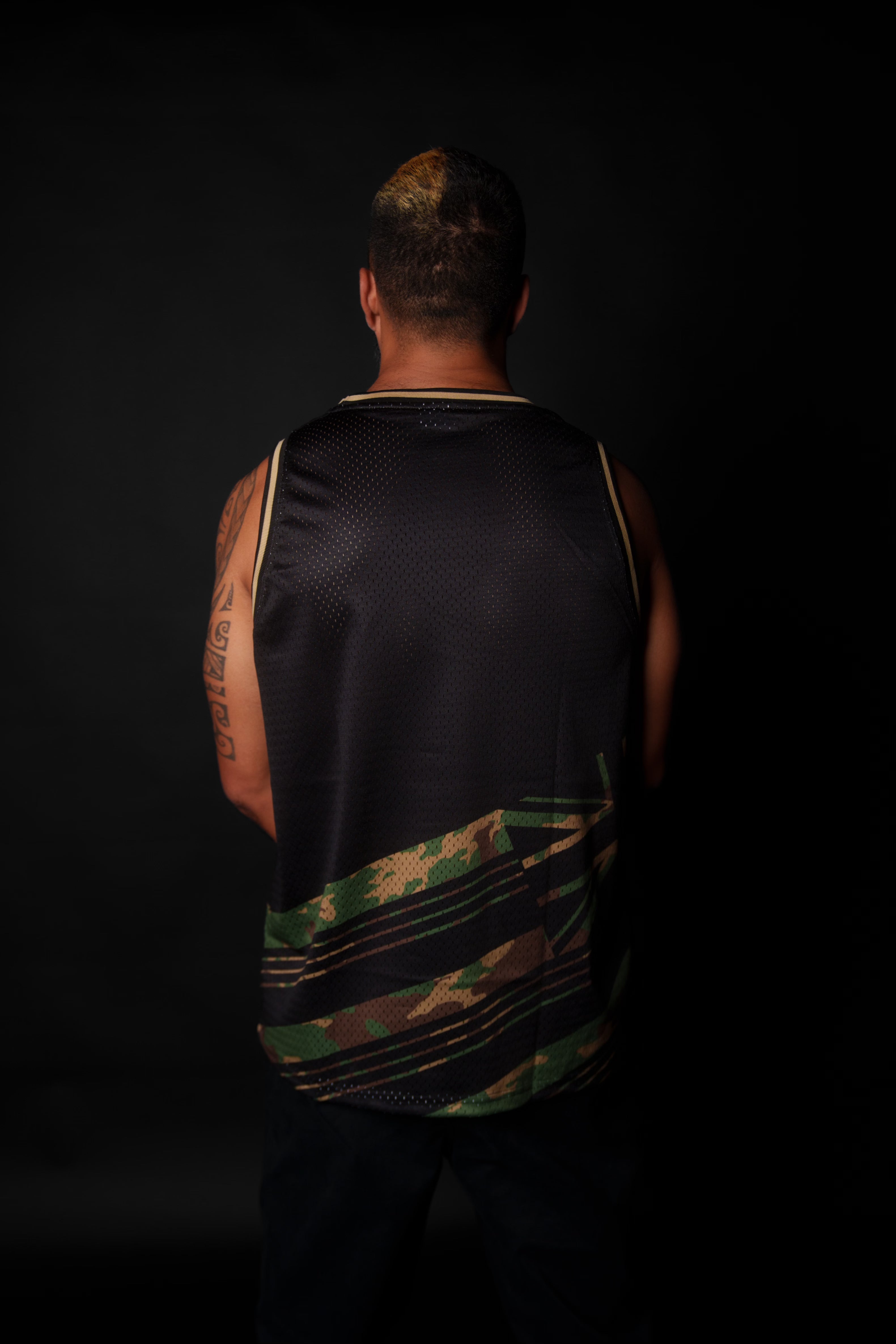 HILO CAMO FLAG BASKETBALL JERSEY Jersey Hawaii's Finest 