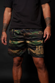 HILO CAMO FLAG MESH SHORTS Shorts Hawaii's Finest 