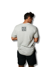 HOUNDSTOOTH CAMO GRAY T-SHIRT Shirts Hawaii's Finest 