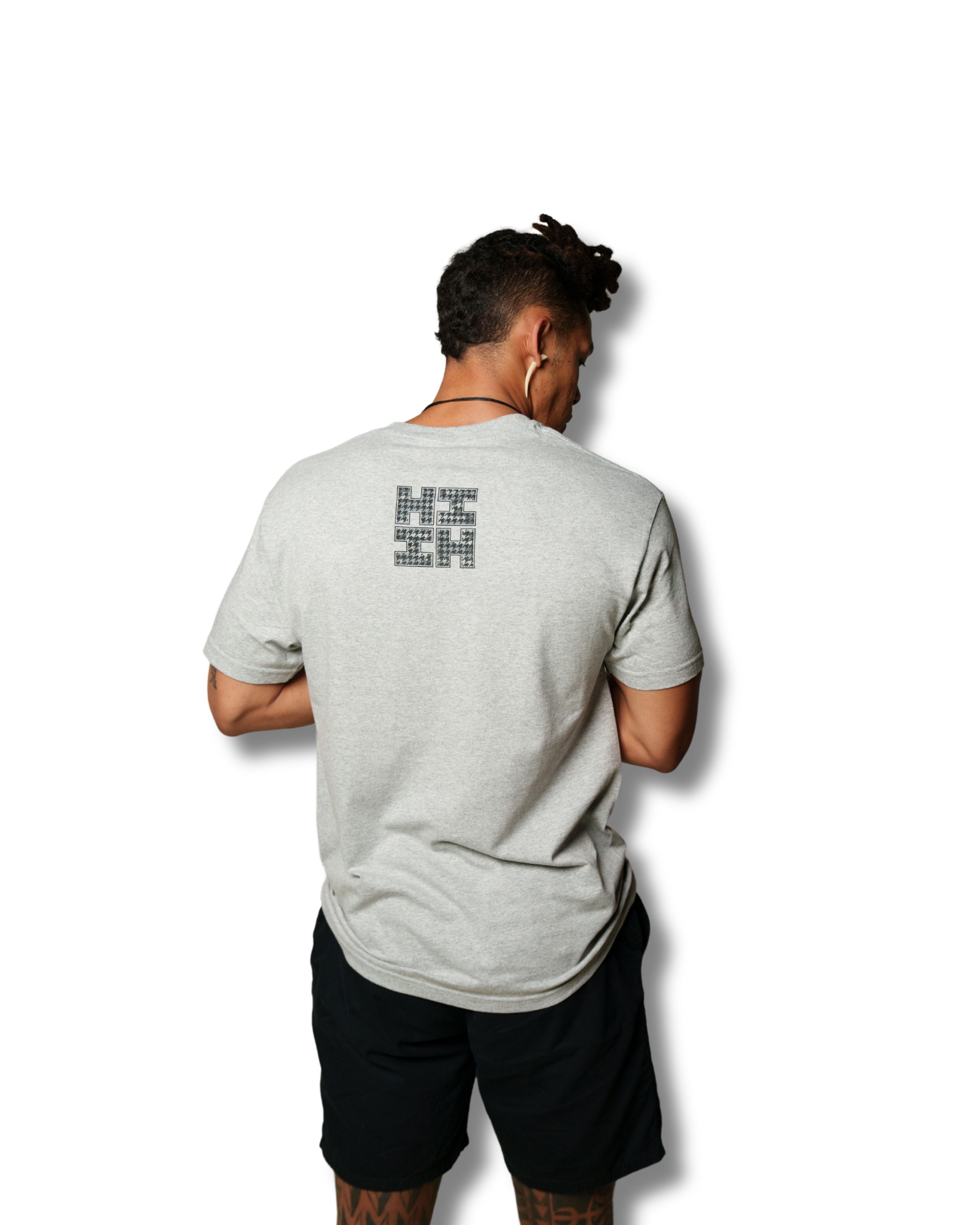 HOUNDSTOOTH CAMO GRAY T-SHIRT Shirts Hawaii's Finest 