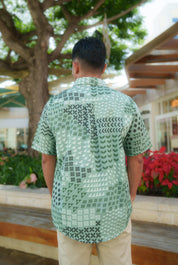 HUI MEN'S GREEN ALOHA SHIRT Shirts Hawaii's Finest 