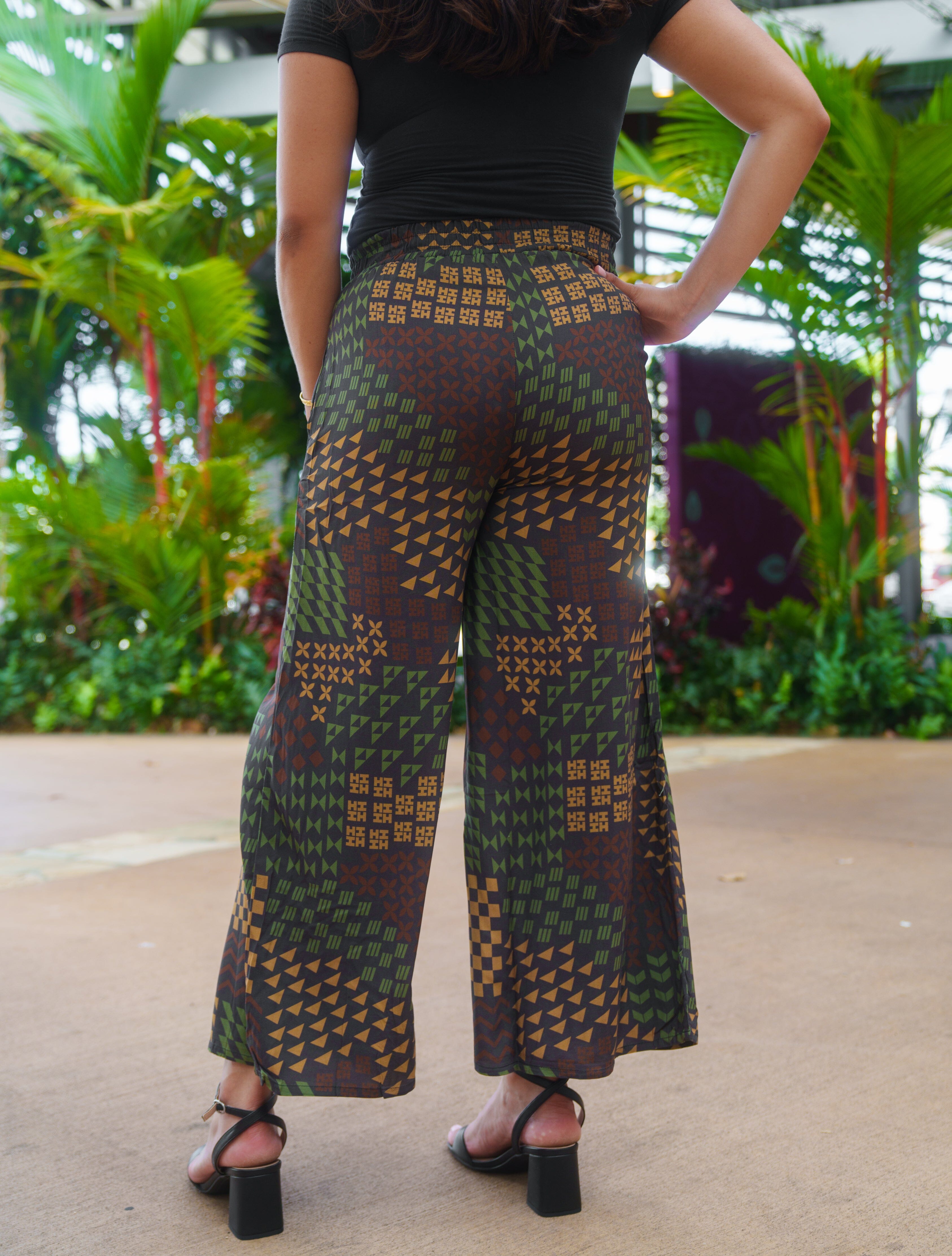 HUI WOMEN'S CAMO PANTS Shirts Hawaii's Finest 