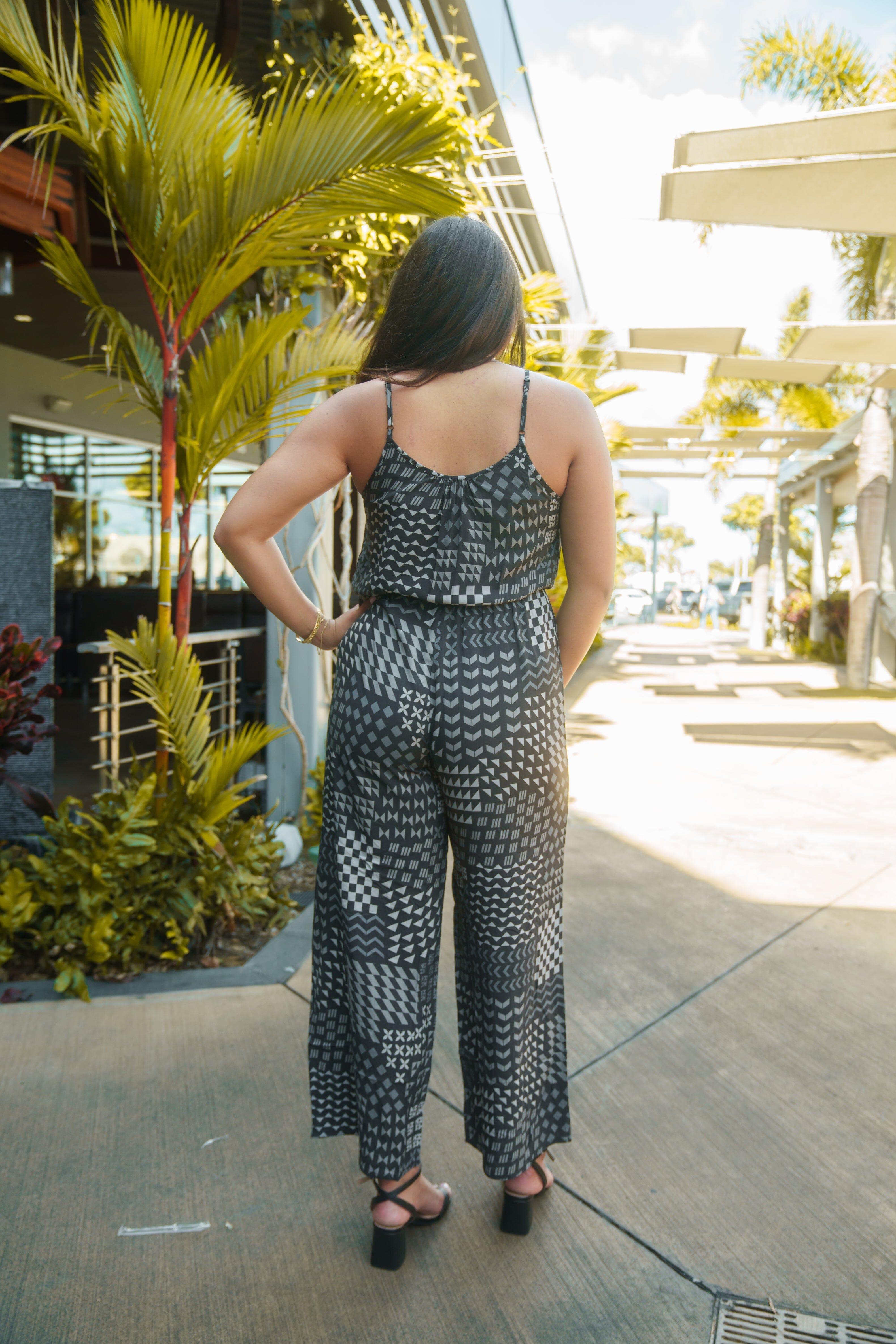 HUI WOMEN'S GRAY JUMPSUIT Shirts Hawaii's Finest 