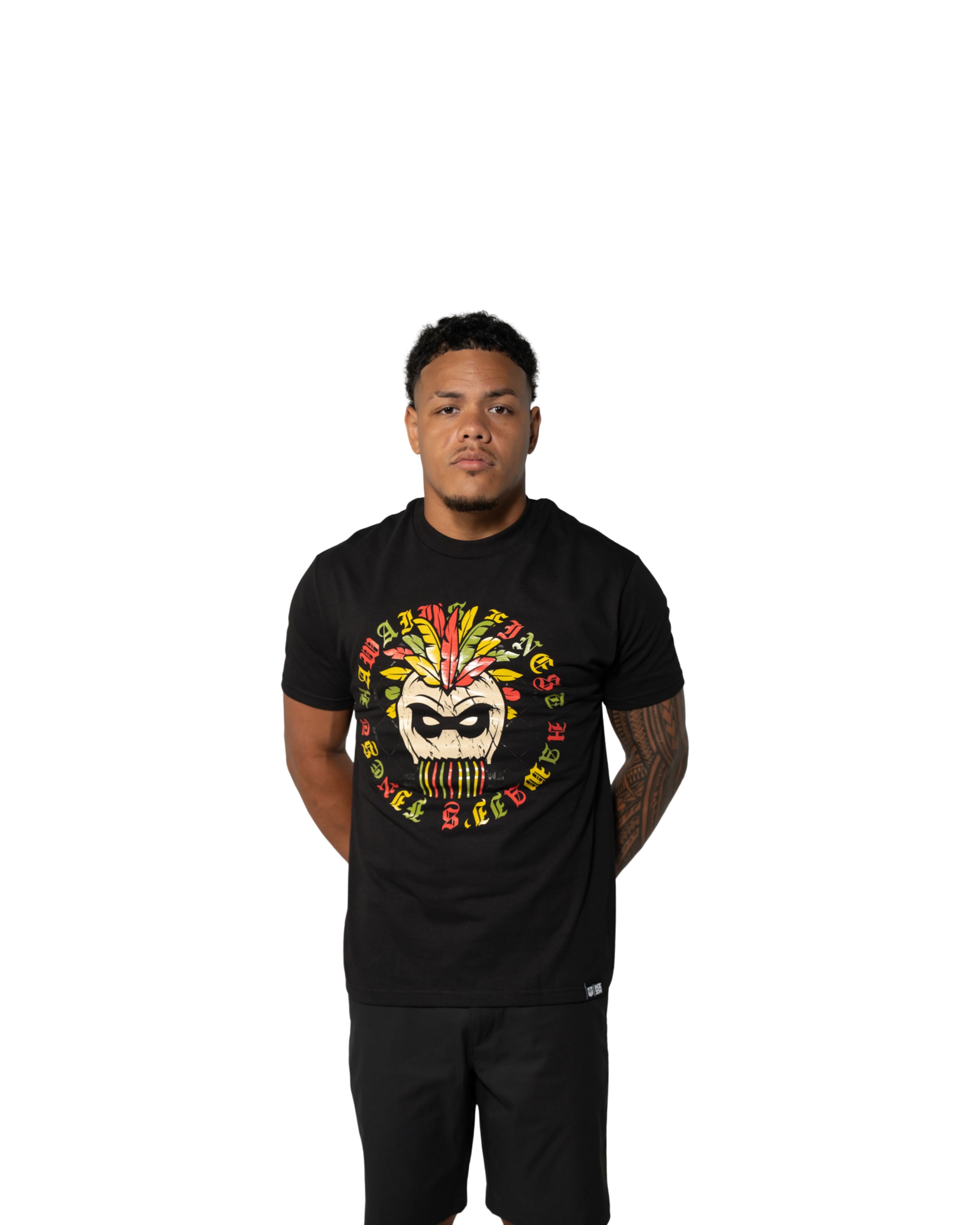 IKAIKA RASTA T-SHIRT Shirts Hawaii's Finest MEDIUM 