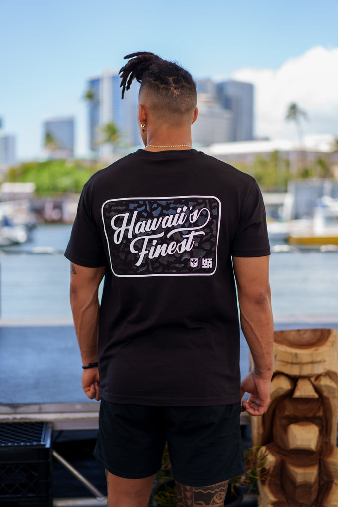 ISLAND FRAME BW T-SHIRT Shirts Hawaii's Finest 
