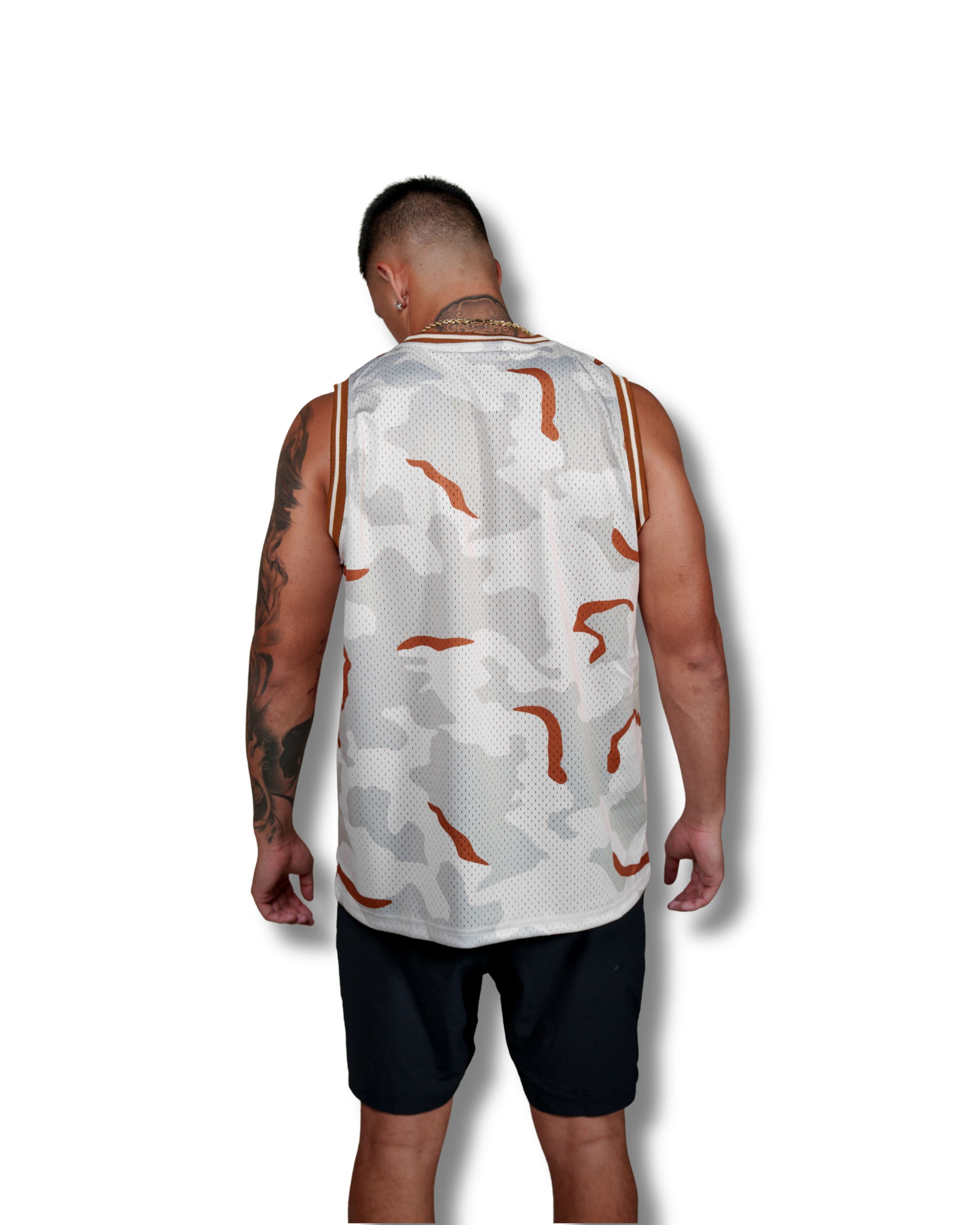 JUMBO DESERT CAMO BASKETBALL JERSEY Jersey Hawaii's Finest 