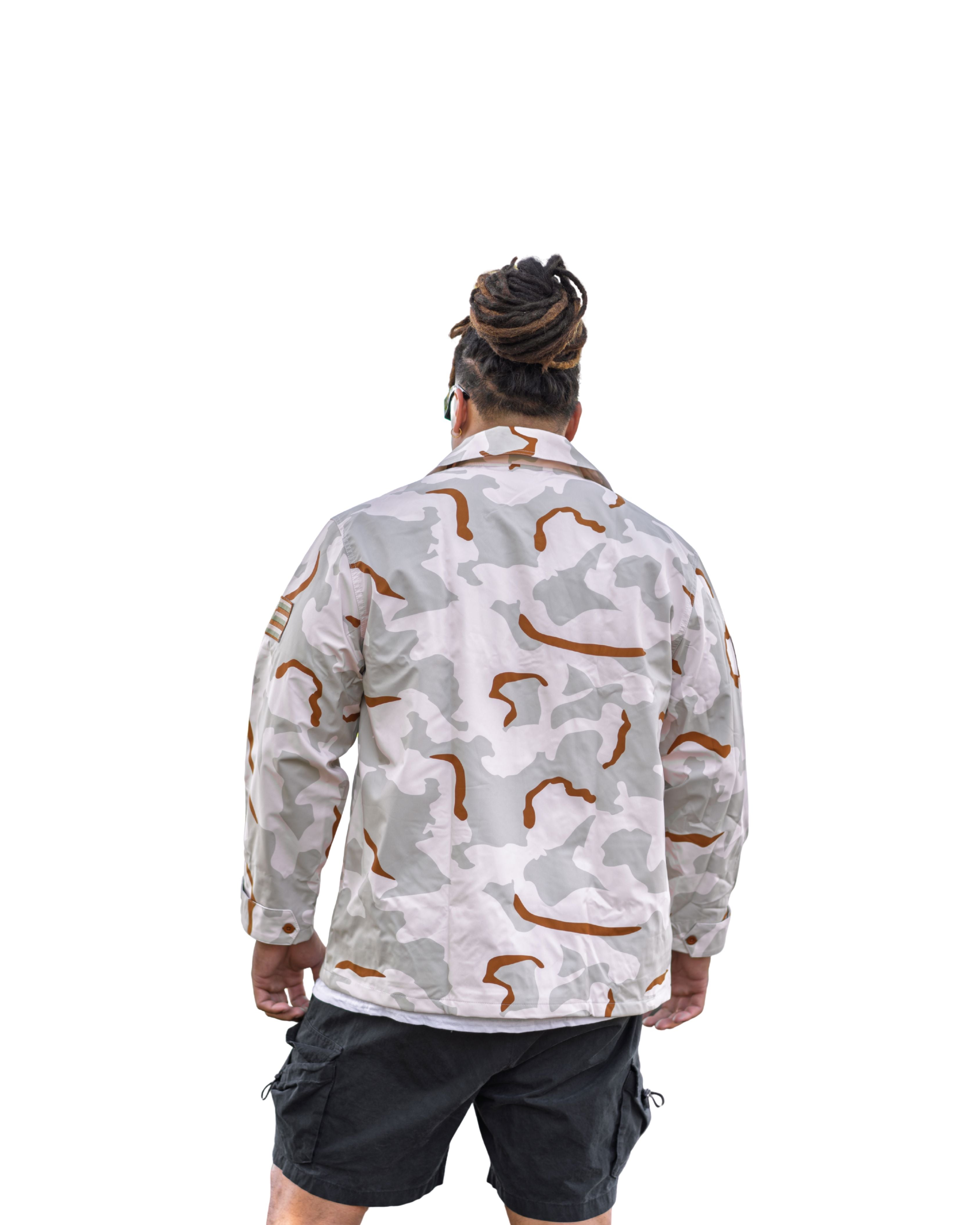 JUMBO DESERT CAMO FIELD JACKET Jacket Hawaii's Finest 