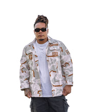 JUMBO DESERT CAMO FIELD JACKET Jacket Hawaii's Finest SMALL 