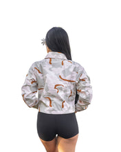 JUMBO DESERT CAMO WOMEN'S CROP FIELD JACKET Jacket Hawaii's Finest 