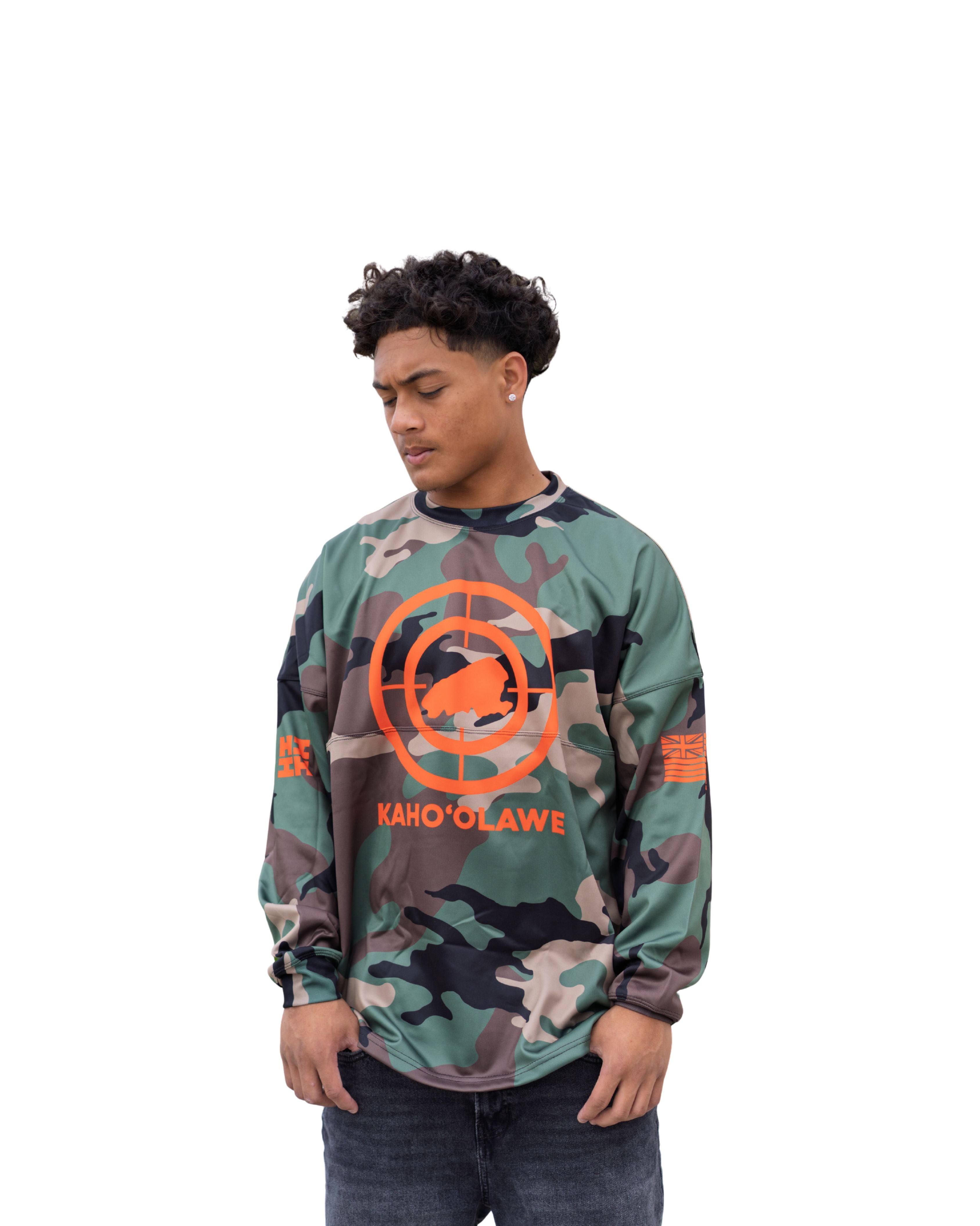 KAHOʻOLAWE CREW NECK SWEATER Jacket Hawaii's Finest X-SMALL 