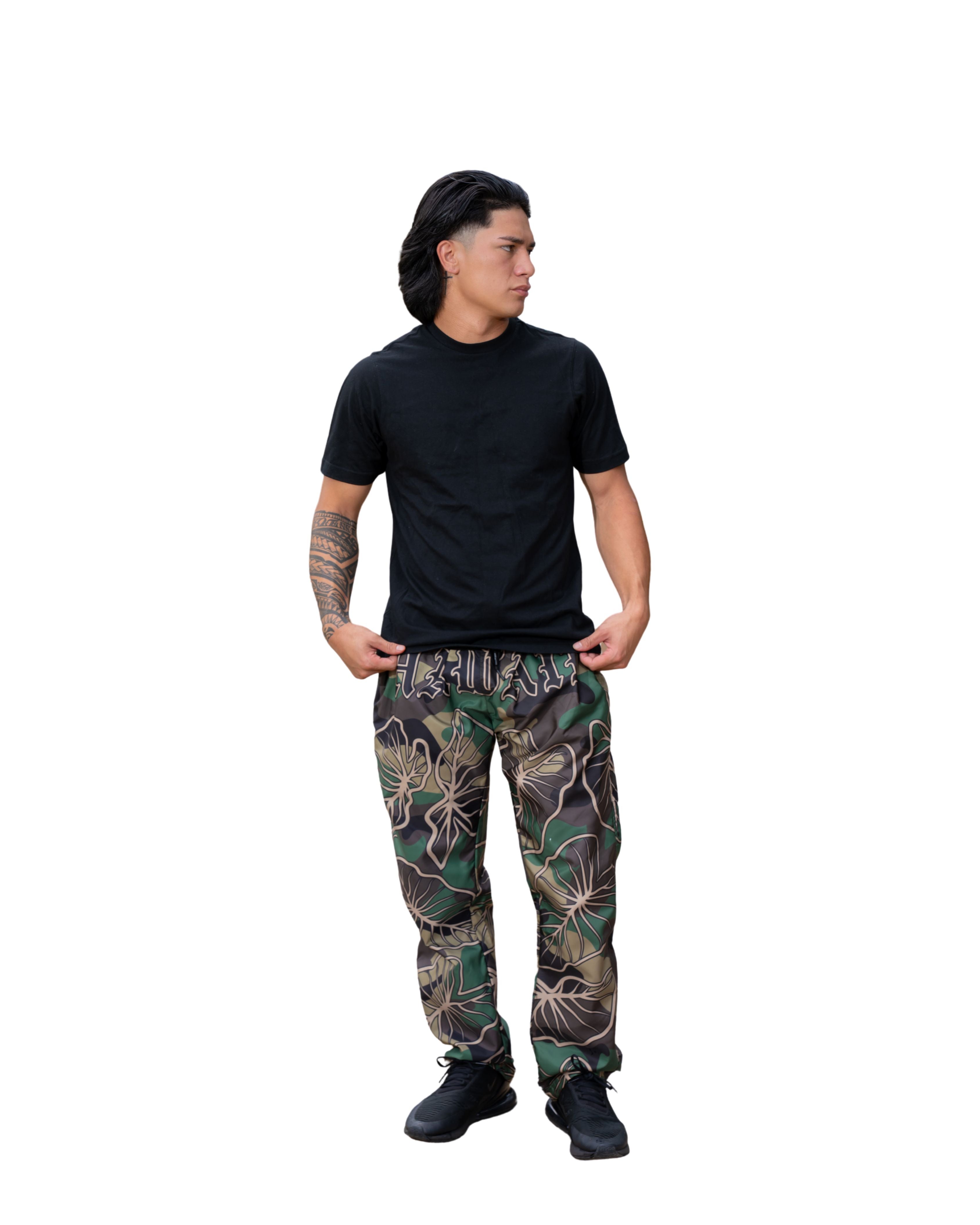 KALO CAMO JOGGERS Shorts Hawaii's Finest X-SMALL 