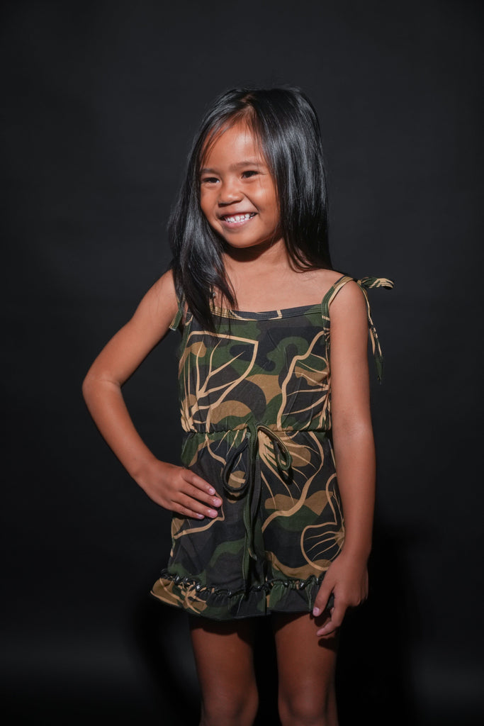 KALO CAMO MINI COLLECTION KEIKI ROMPER Shirts Hawaii's Finest 