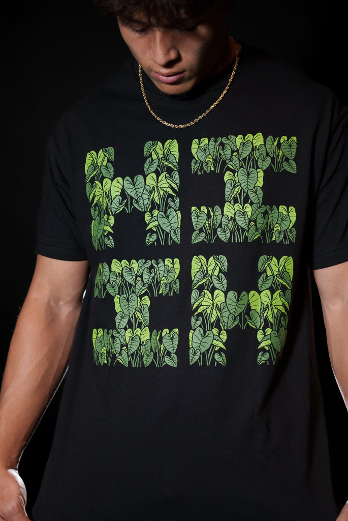 KALO LOGO BLACK T-SHIRT Shirts Hawaii's Finest 