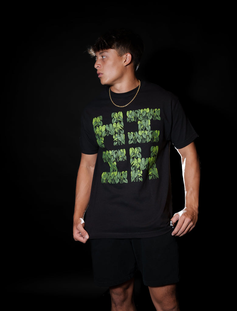 KALO LOGO BLACK T-SHIRT Shirts Hawaii's Finest MEDIUM 
