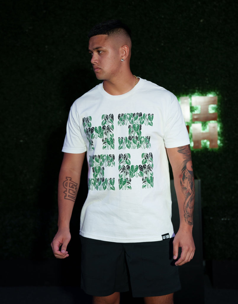 KALO LOGO WHITE T-SHIRT Shirts Hawaii's Finest 