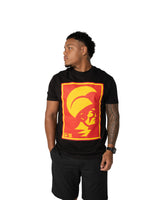 KAM TRIANGLES RED T-SHIRT