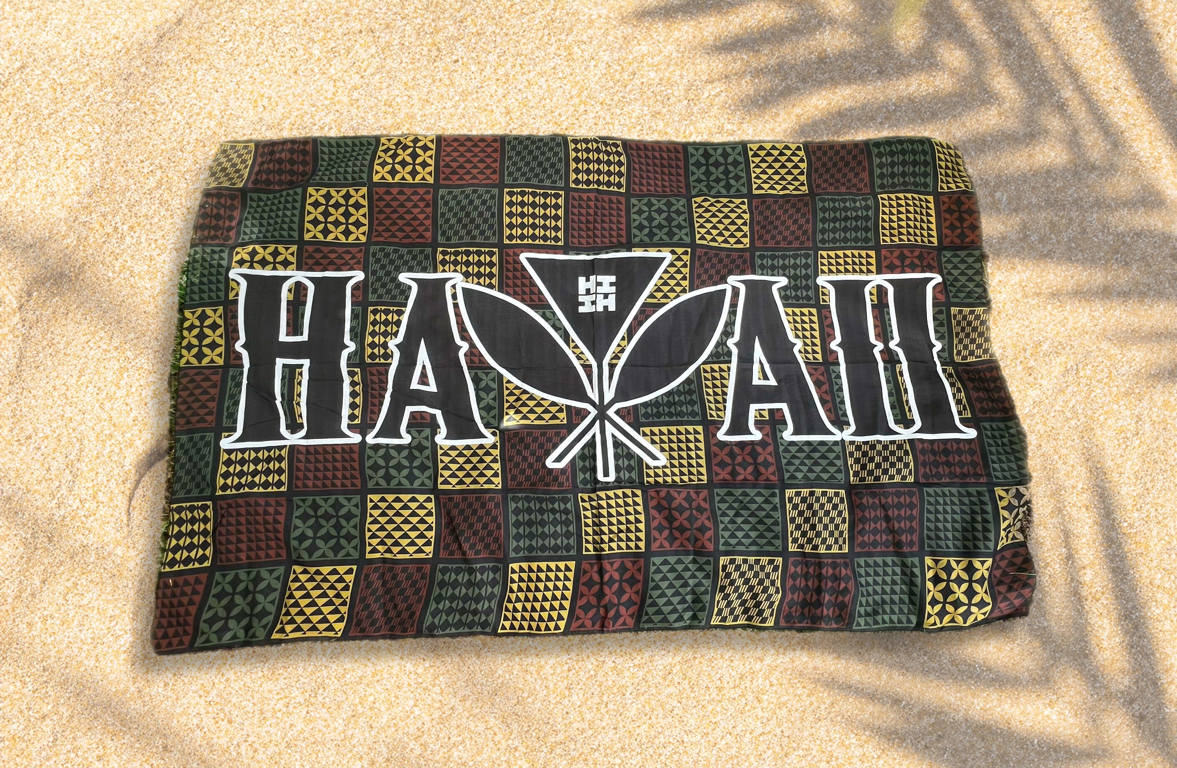 KANAKA HAWAII ARMY QUILT PAREO Utility Hawaii's Finest 