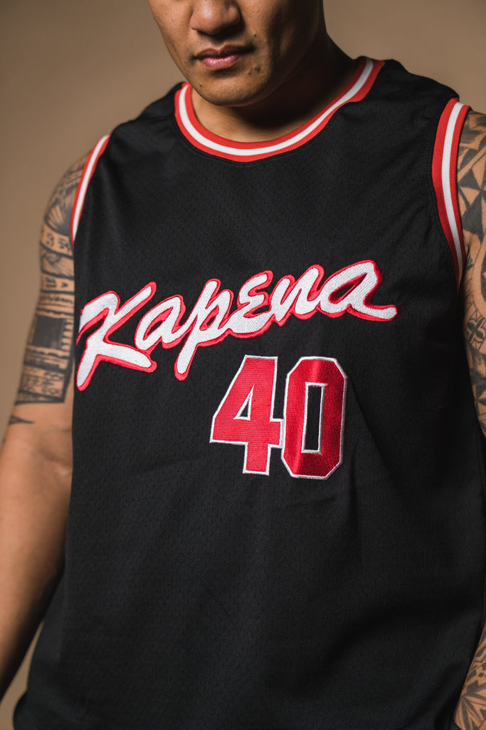 KAPENA 40 BASKETBALL JERSEY Jersey Hawaii's Finest 