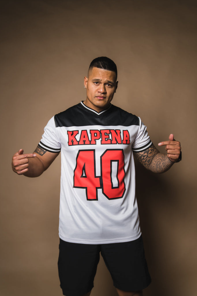 KAPENA 40 SOFTBALL JERSEY Jersey Hawaii's Finest SMALL 