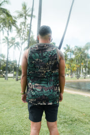 KAUAI CAMO STICKERBOMB BASKETBALL JERSEY Jersey Hawaii's Finest 