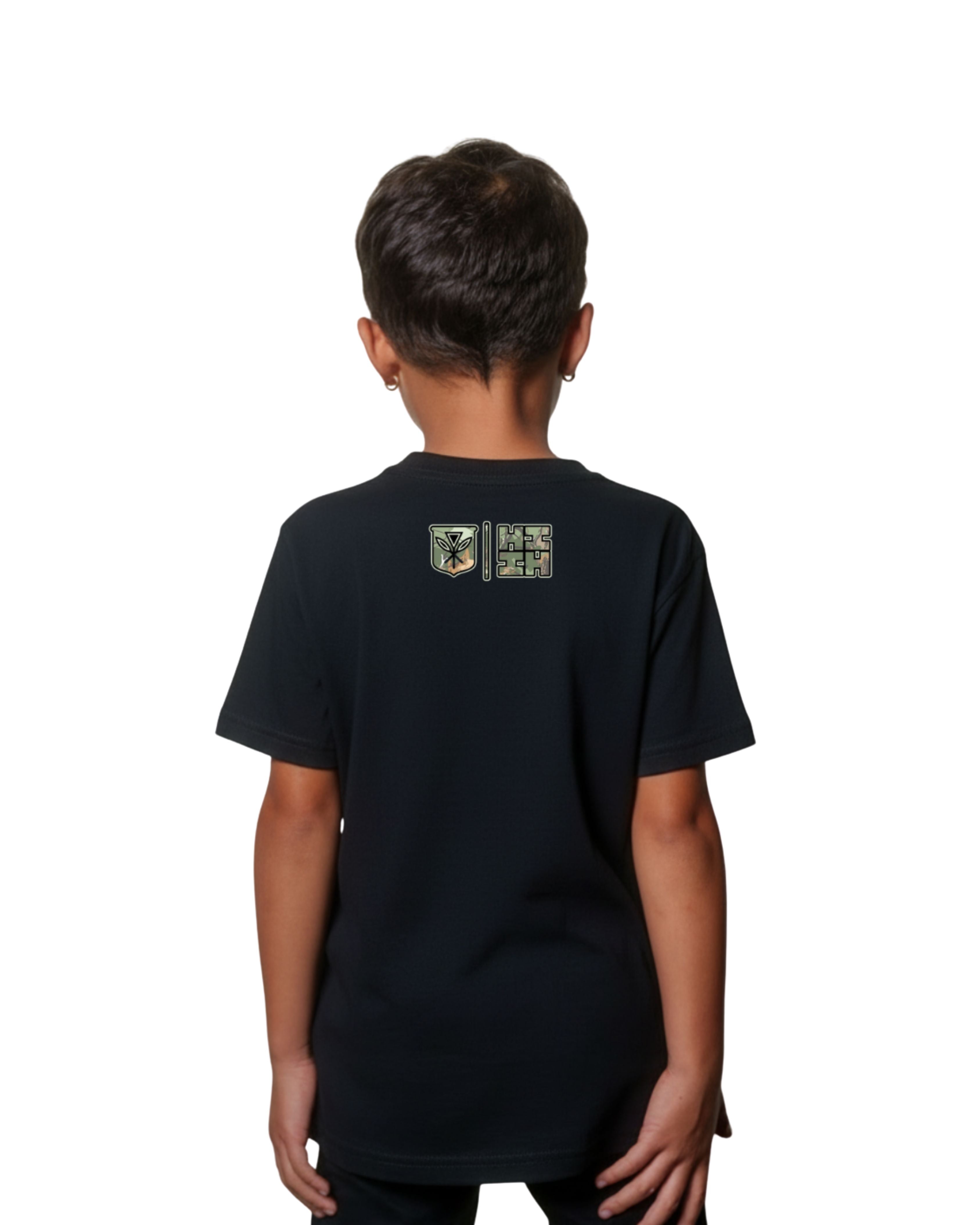 KEIKI 808 TREE CAMO GREEN T-SHIRT Shirts Hawaii's Finest 