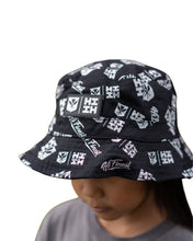 KEIKI BW LOGOS BUCKET HAT Hat Hawaii's Finest 