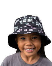 KEIKI BW LOGOS BUCKET HAT Hat Hawaii's Finest 