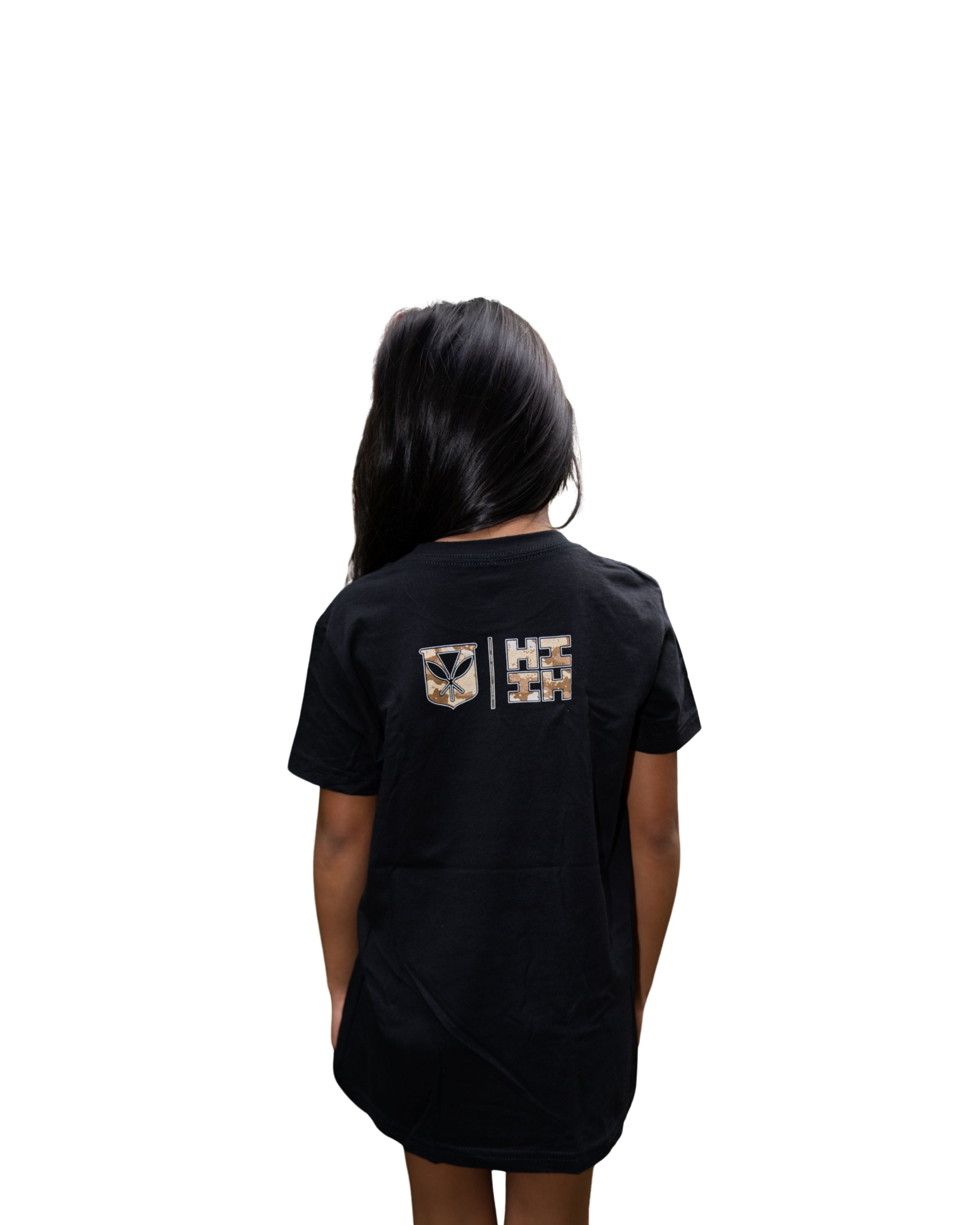 KEIKI CAMO DESERT OLD ENGLISH T-SHIRT Shirts Hawaii's Finest 