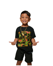 KEIKI CAMO LOGO RASTA T-SHIRT Shirts Hawaii's Finest XX-SMALL 