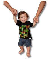 KEIKI FLORAL LOGO RASTA T-SHIRT Shirts Hawaii's Finest XX-SMALL 