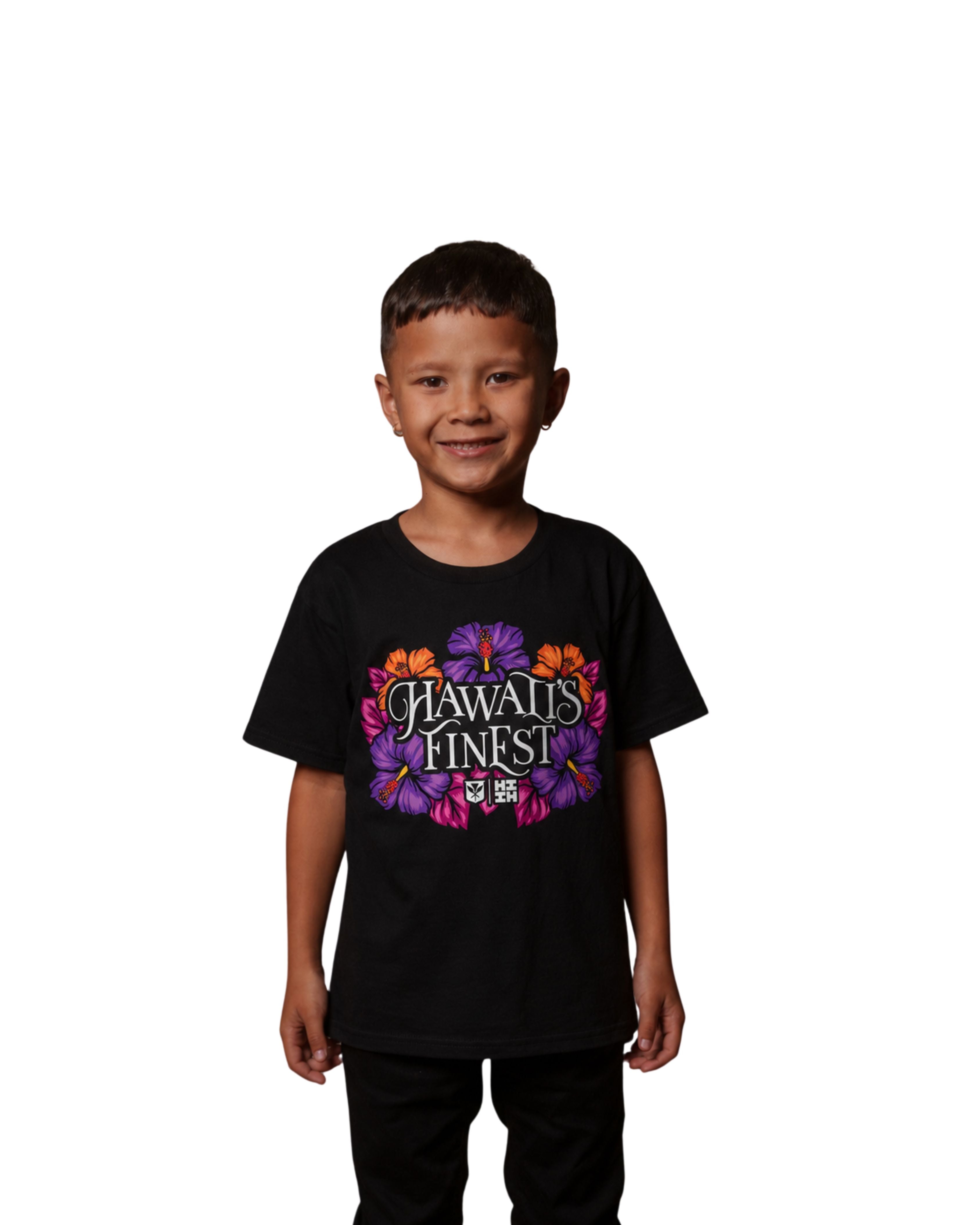 KEIKI HIBISCUS COOL T-SHIRT Shirts Hawaii's Finest XX-SMALL 