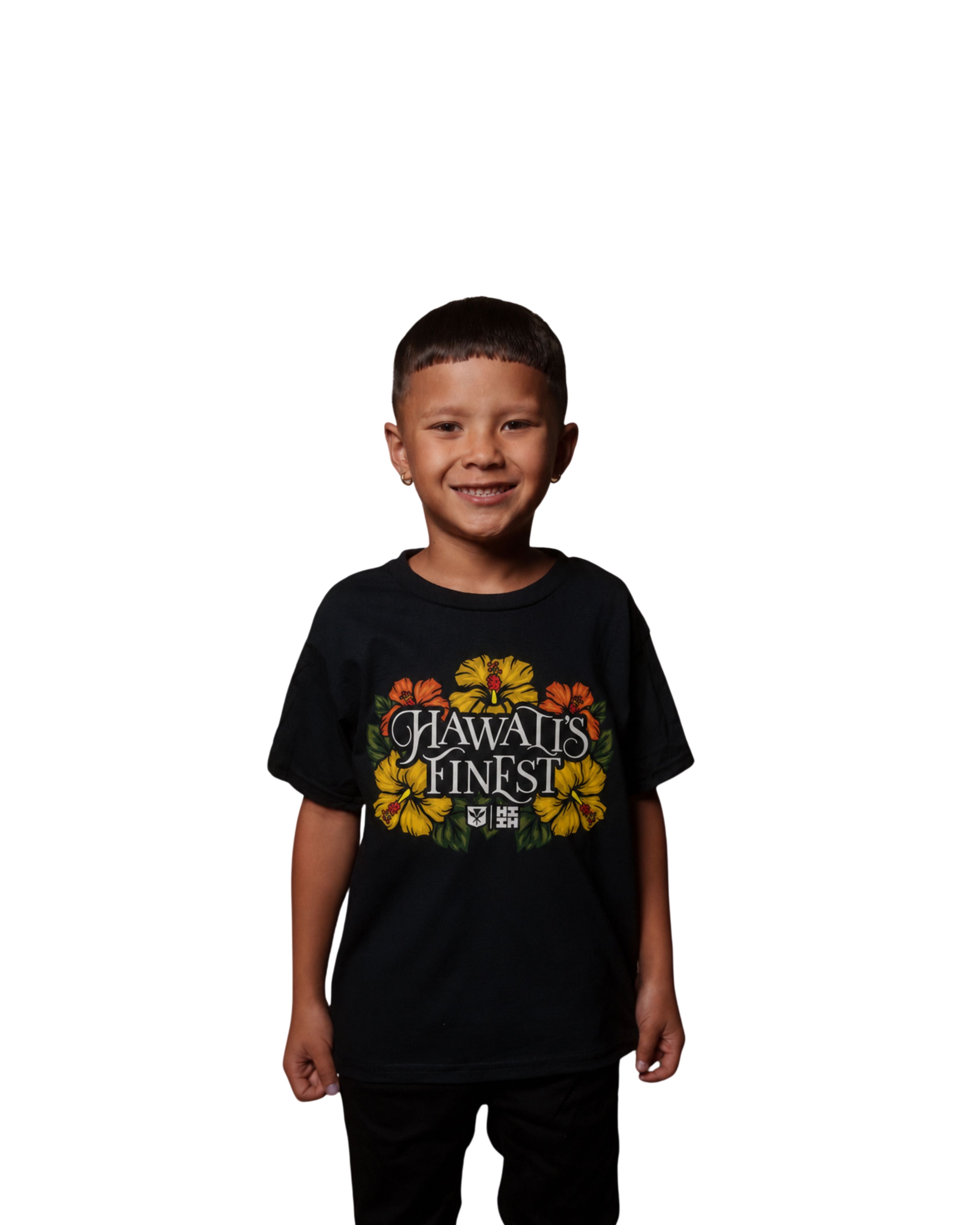 KEIKI HIBISCUS WARM T-SHIRT Shirts Hawaii's Finest XX-SMALL 
