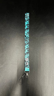 KEIKI LANYARDS Lanyard Hawaii's Finest TEAL KANAKA LOGOS 