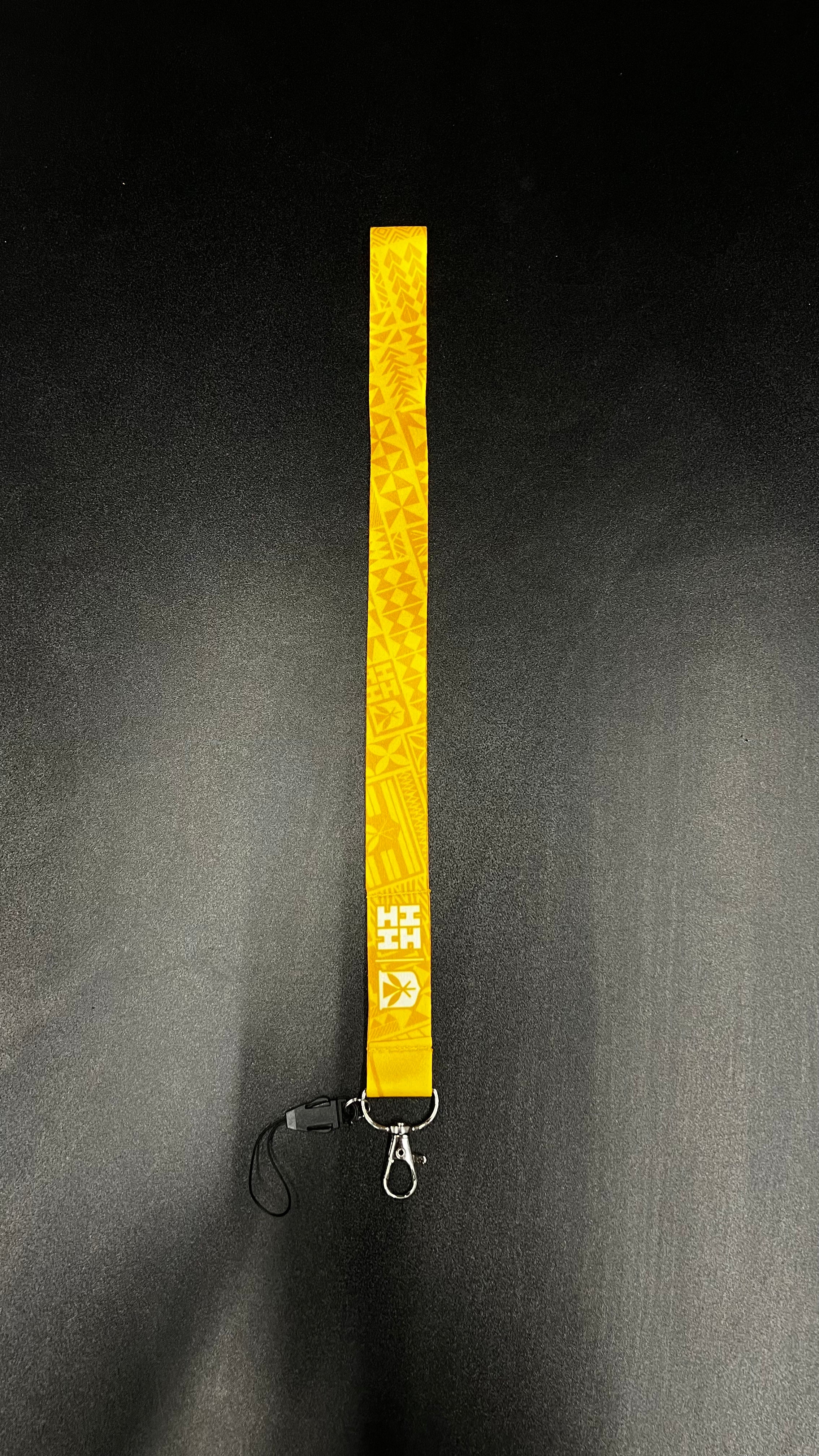 KEIKI LANYARDS Lanyard Hawaii's Finest YELLOW TRIBAL 