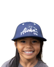KEIKI NAVY ALOHA MESH HAT Hat Hawaii's Finest 