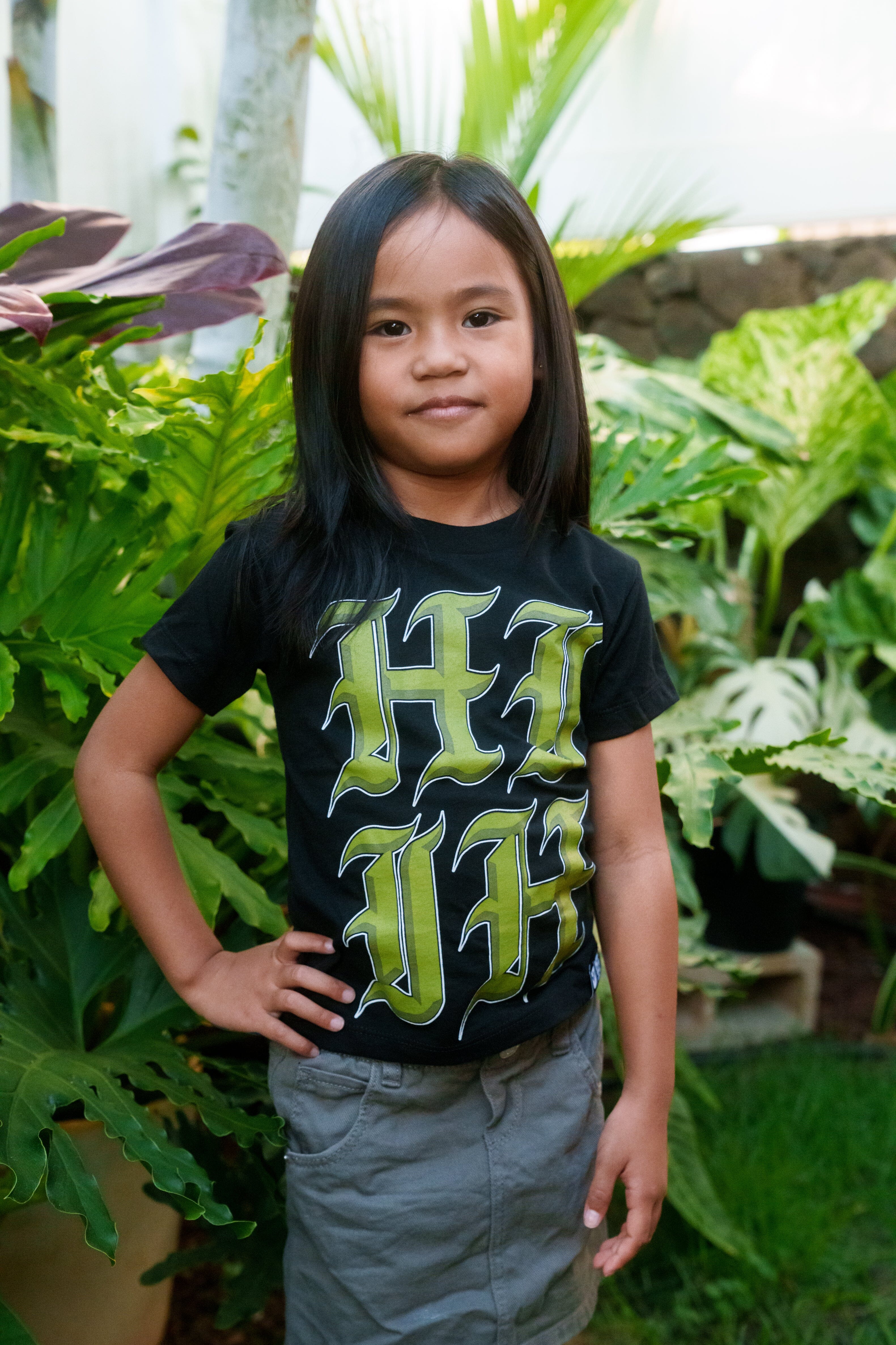 KEIKI OE LOGO MILITARY T-SHIRT Shirts Hawaii's Finest 