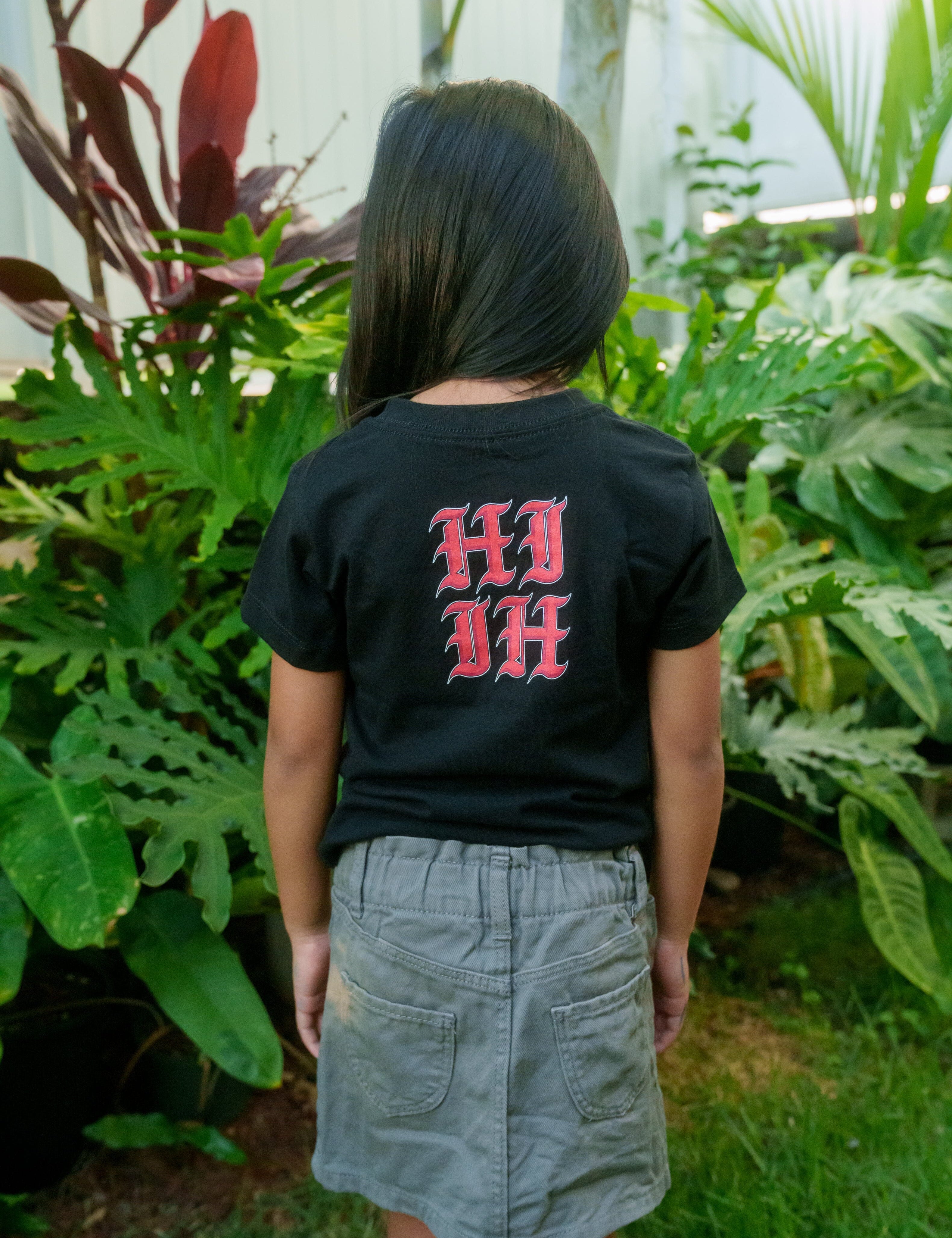 KEIKI OE LOGO RED T-SHIRT Shirts Hawaii's Finest 