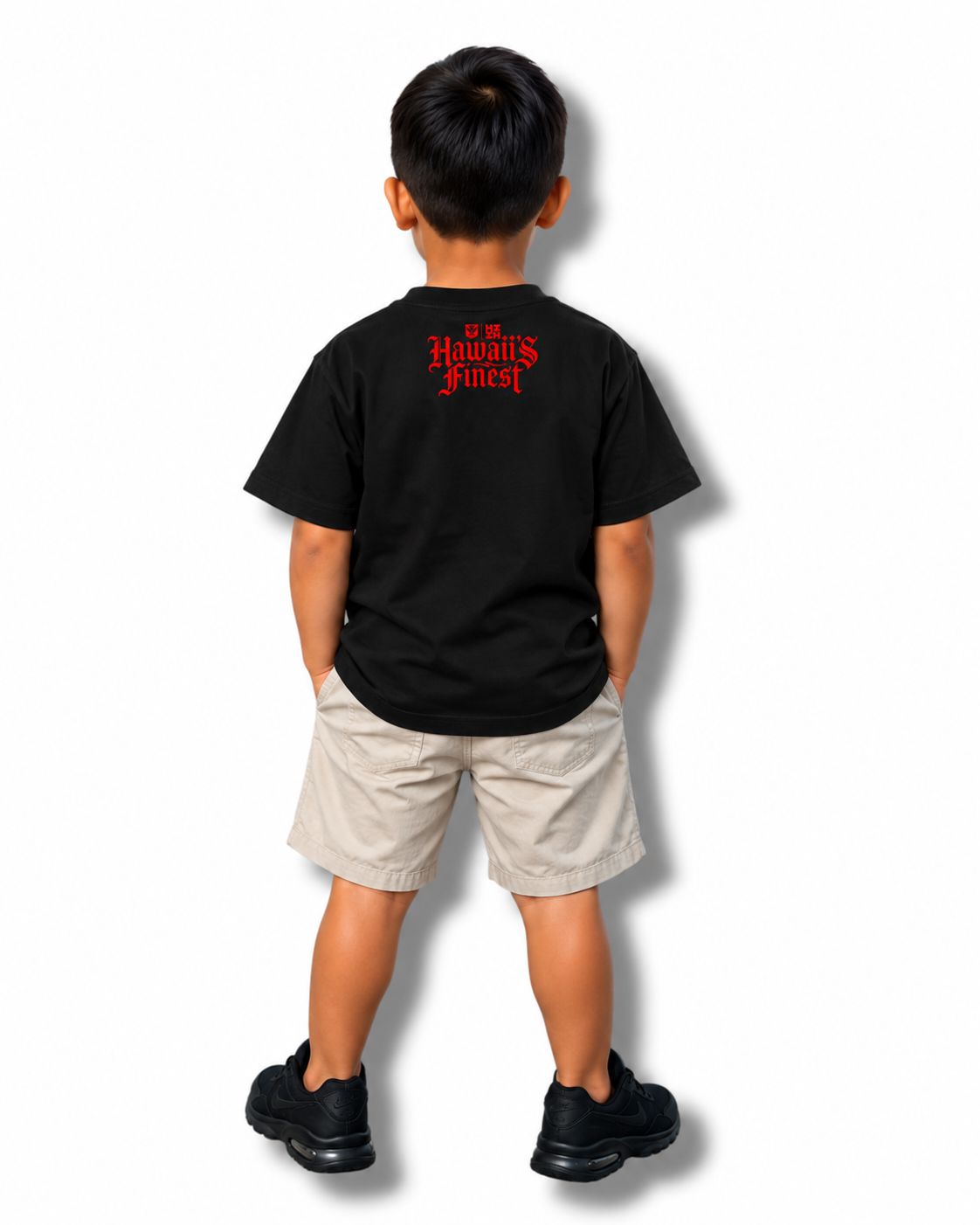 KEIKI OLD ENGLISH RED T-SHIRT Shirts Hawaii's Finest 