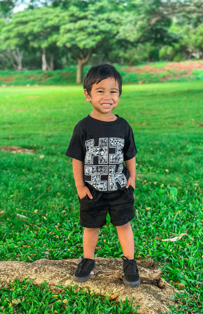 KEIKI PALAKA BOMB GRAY T-SHIRT Shirts Hawaii's Finest 