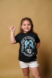 KEIKI ROOTED BABY BLUE T-SHIRT Shirts Hawaii's Finest XX-SMALL 