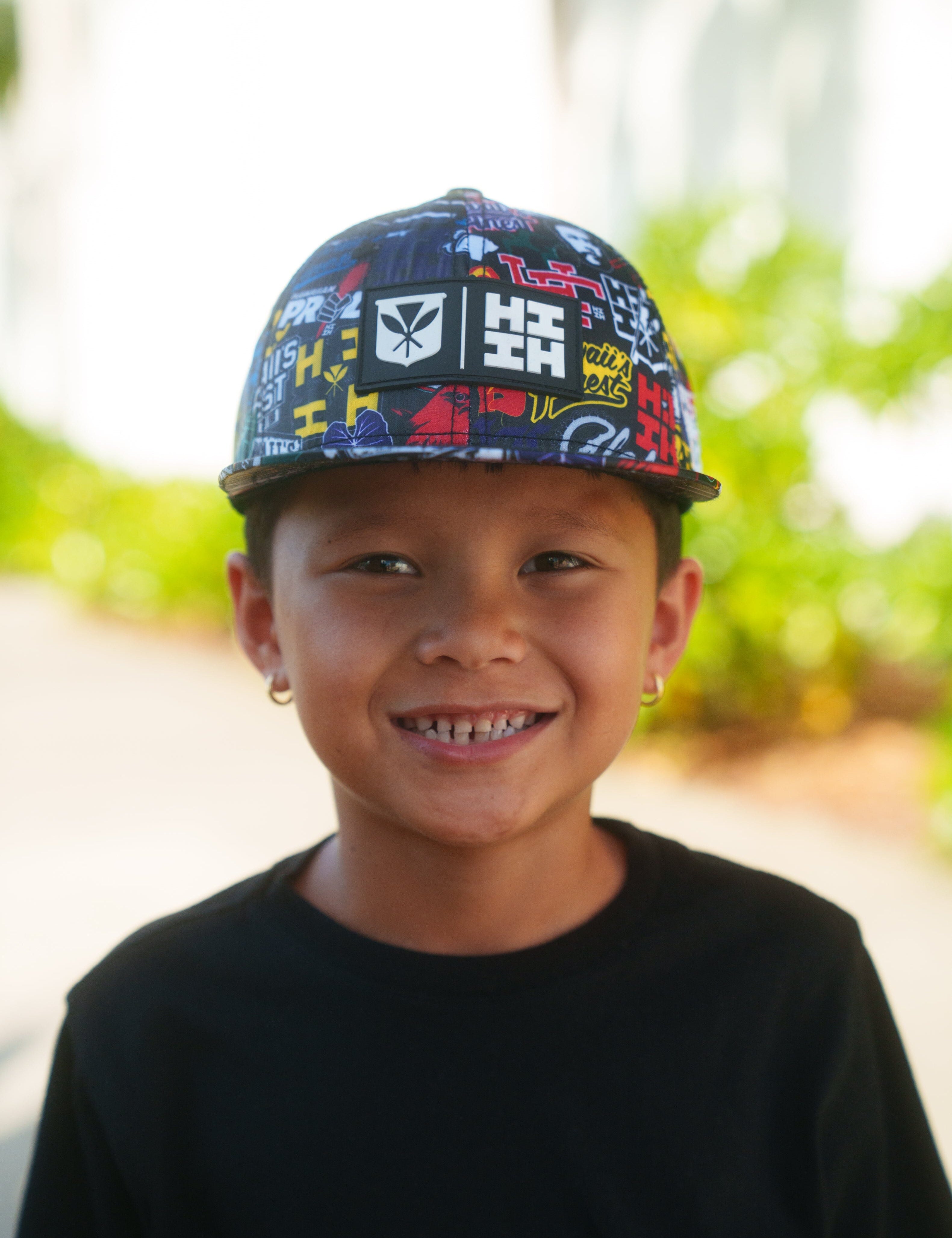 KEIKI STICKERBOMB HAT Hat Hawaii's Finest 